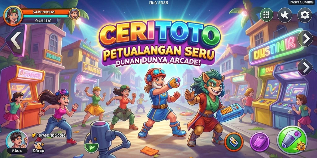 Screenshot gameplay CERITOTO yang menampilkan petualangan seru.