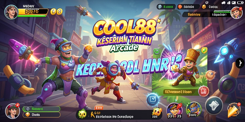 Screenshot COCOL88 menampilkan keseruan gameplay Arcade yang memikat.
