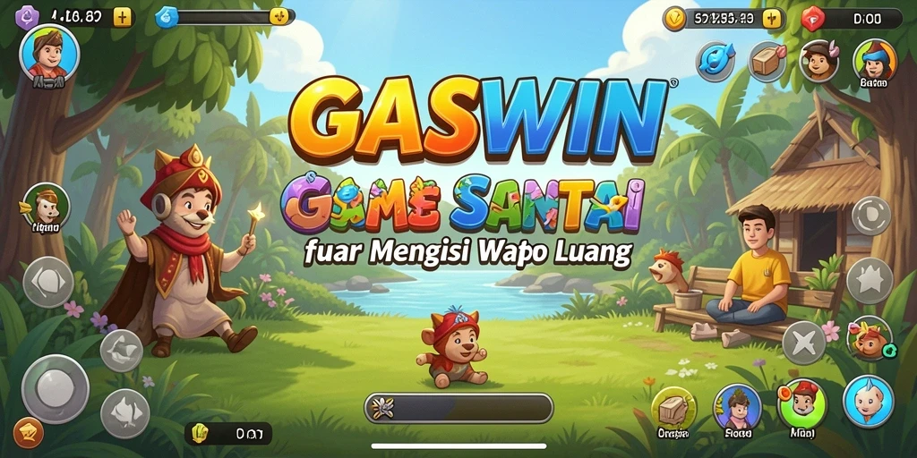 Tampilan gameplay GASWIN yang menarik dan menyenangkan.