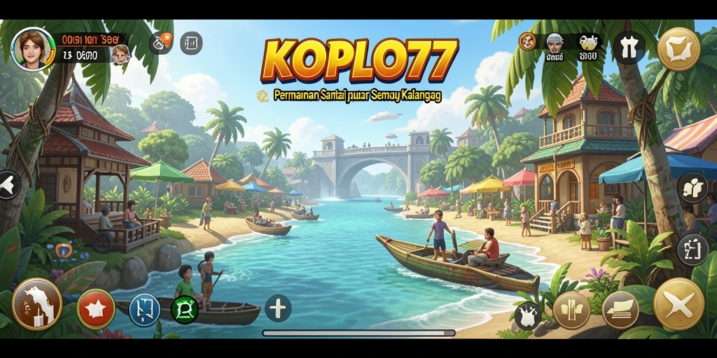 Tampilan gameplay KOPLO77 yang menarik dan interaktif.