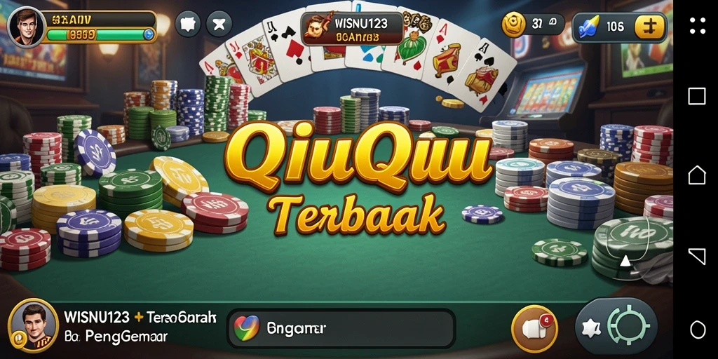 Tangkapan layar utama gameplay seru dalam WISNU123.